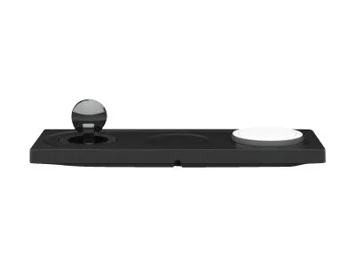 Belkin BoostCharge Pro 3-in-1 - Trådløs opladningspude - Fast Charge - sort