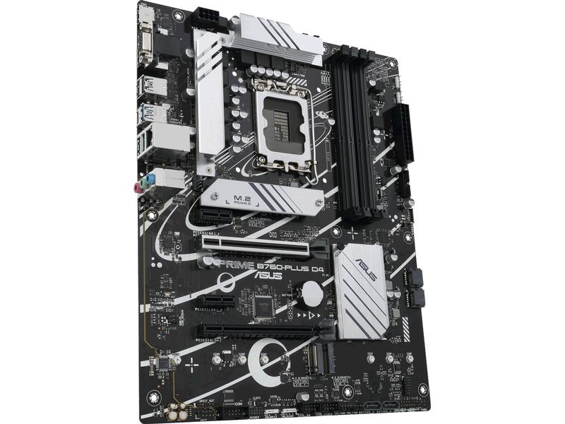 ASUS Mainboard PRIME B760 PLUS D4 ATX-Motherboard mit B760 Chipsatz