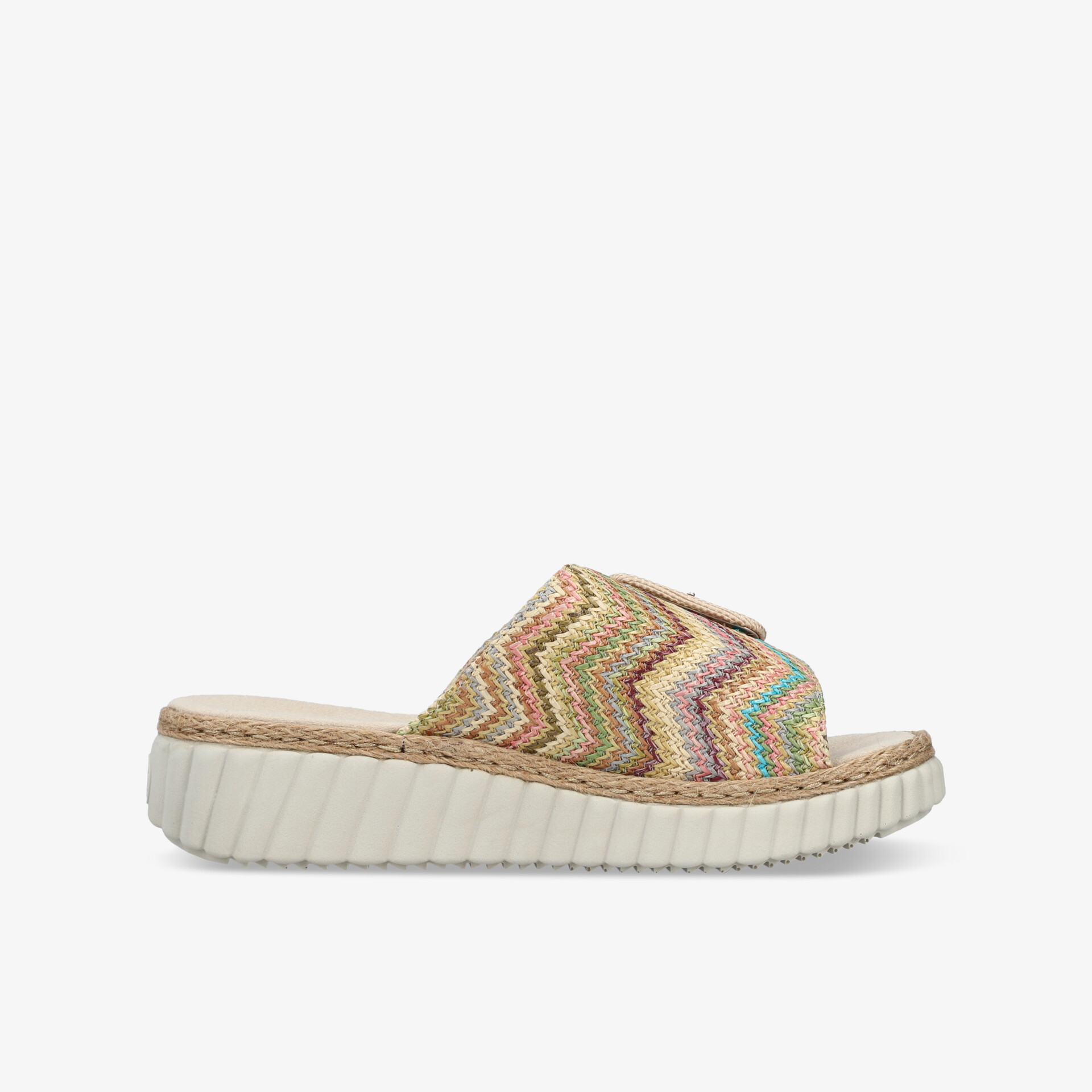 rieker Damen Pantoletten beige