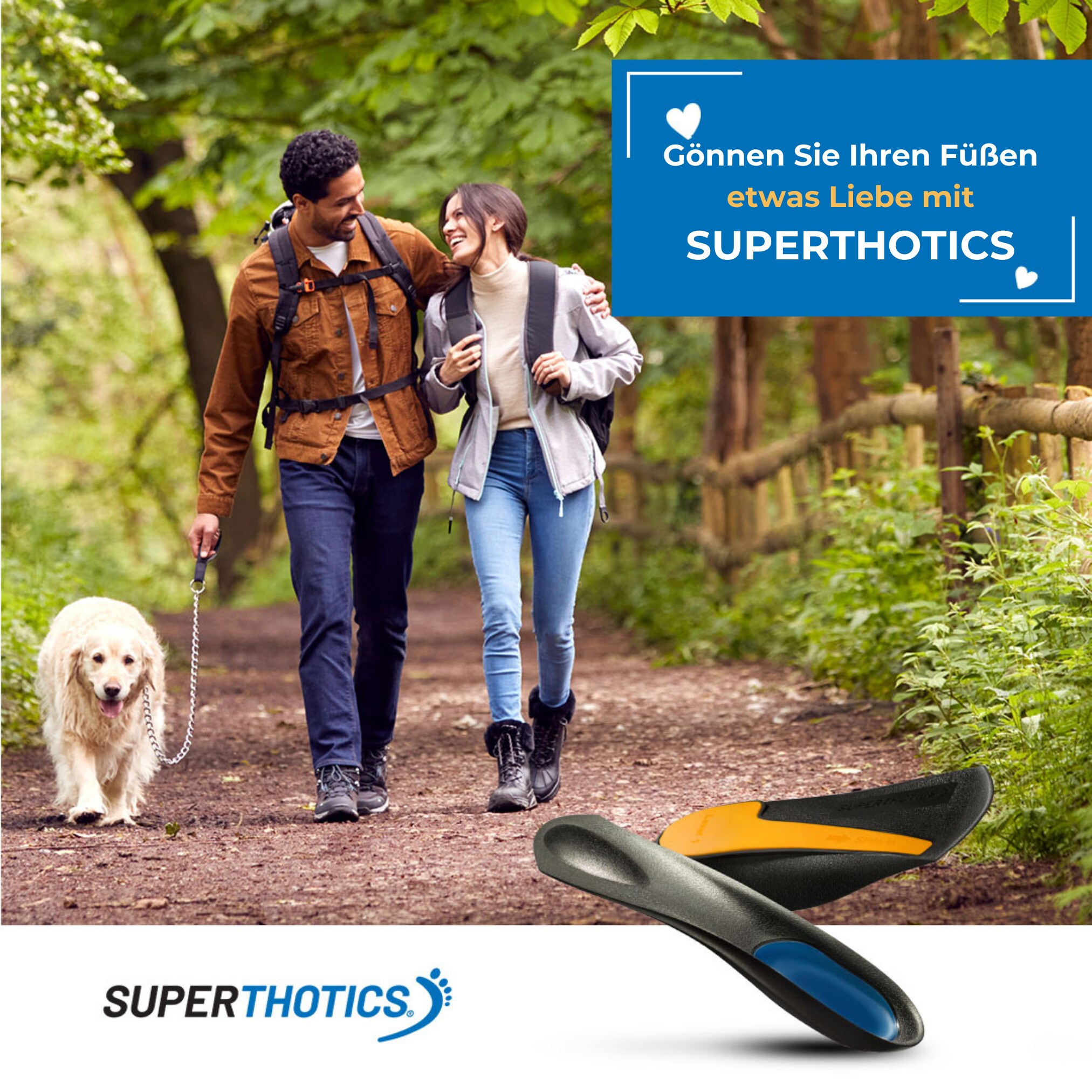 Superthotics® Einlegesohlen orthopädisch - Schuheinlagen Superthotics