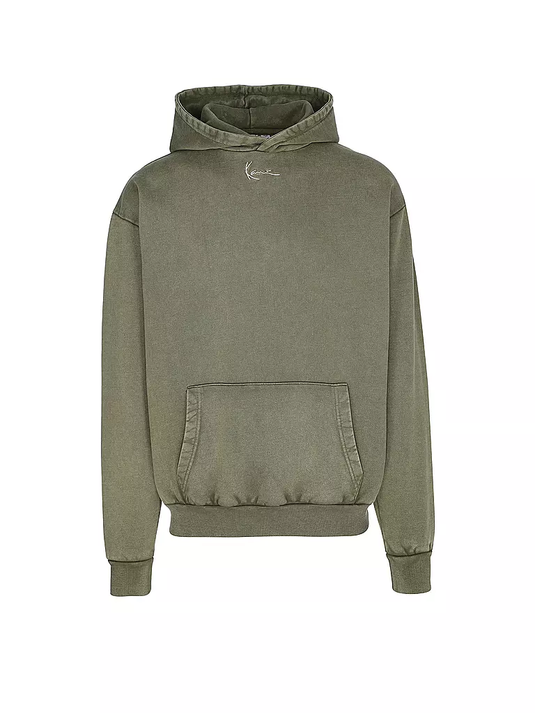 KARL KANI Kapuzensweater - Hoodie olive