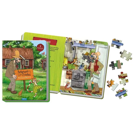 Trötsch Pettersson und Findus Puzzlebuch