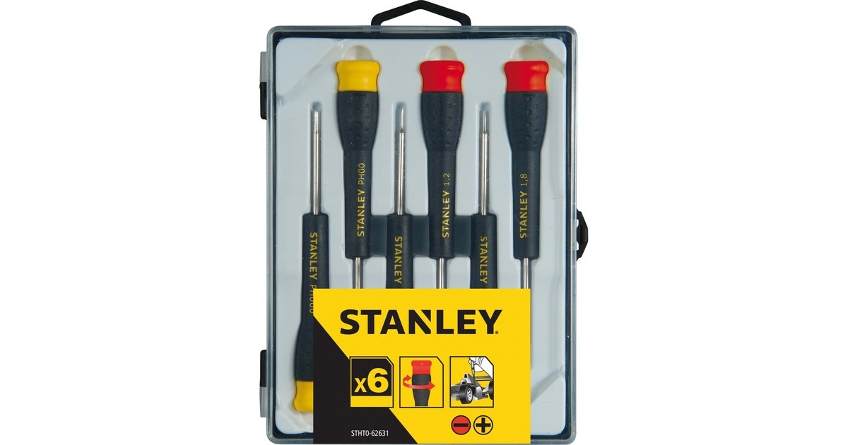 StanleyPrecisieschroevendraaierset  (6-delig)