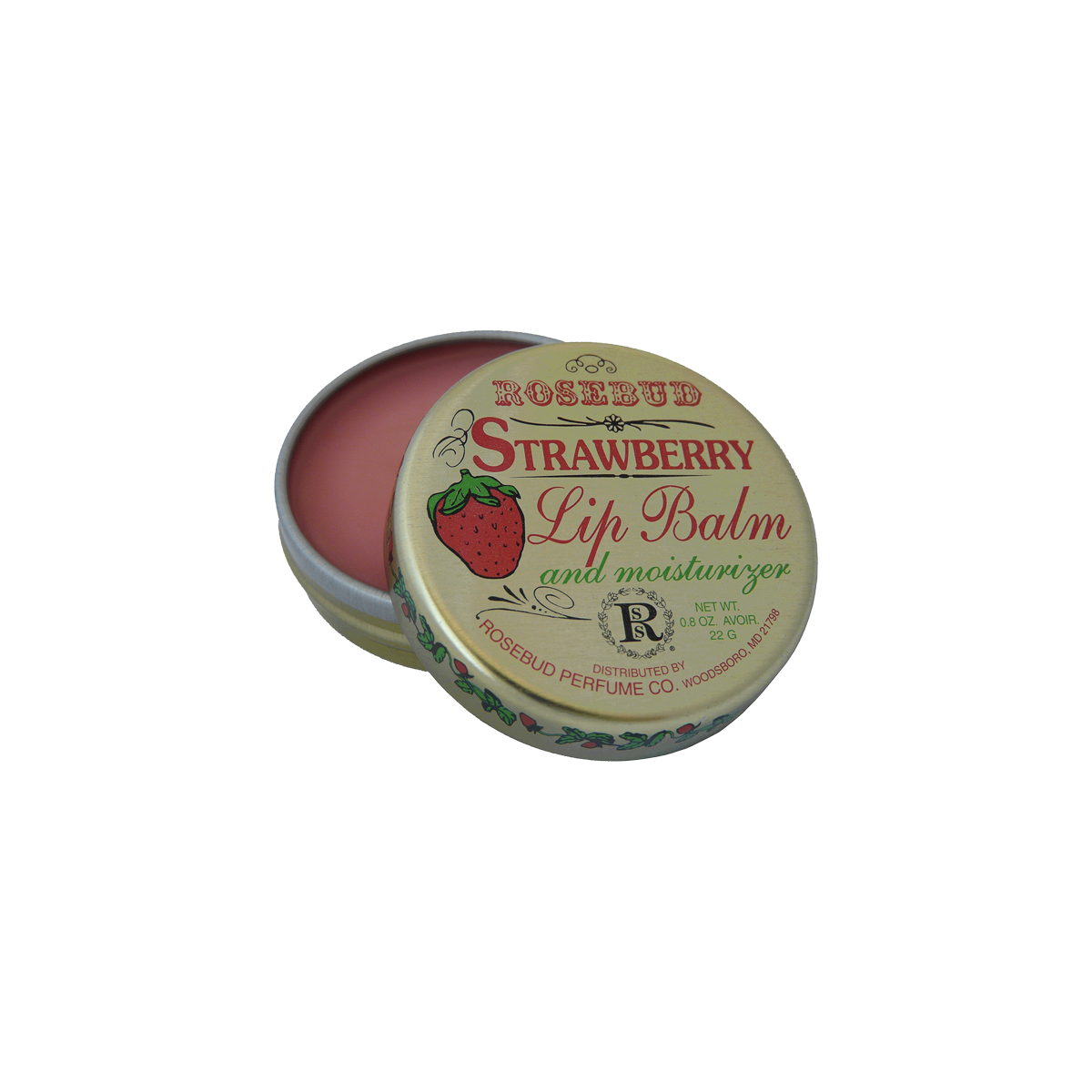 Rosebud Salve Strawberry Lip Balm 22gr