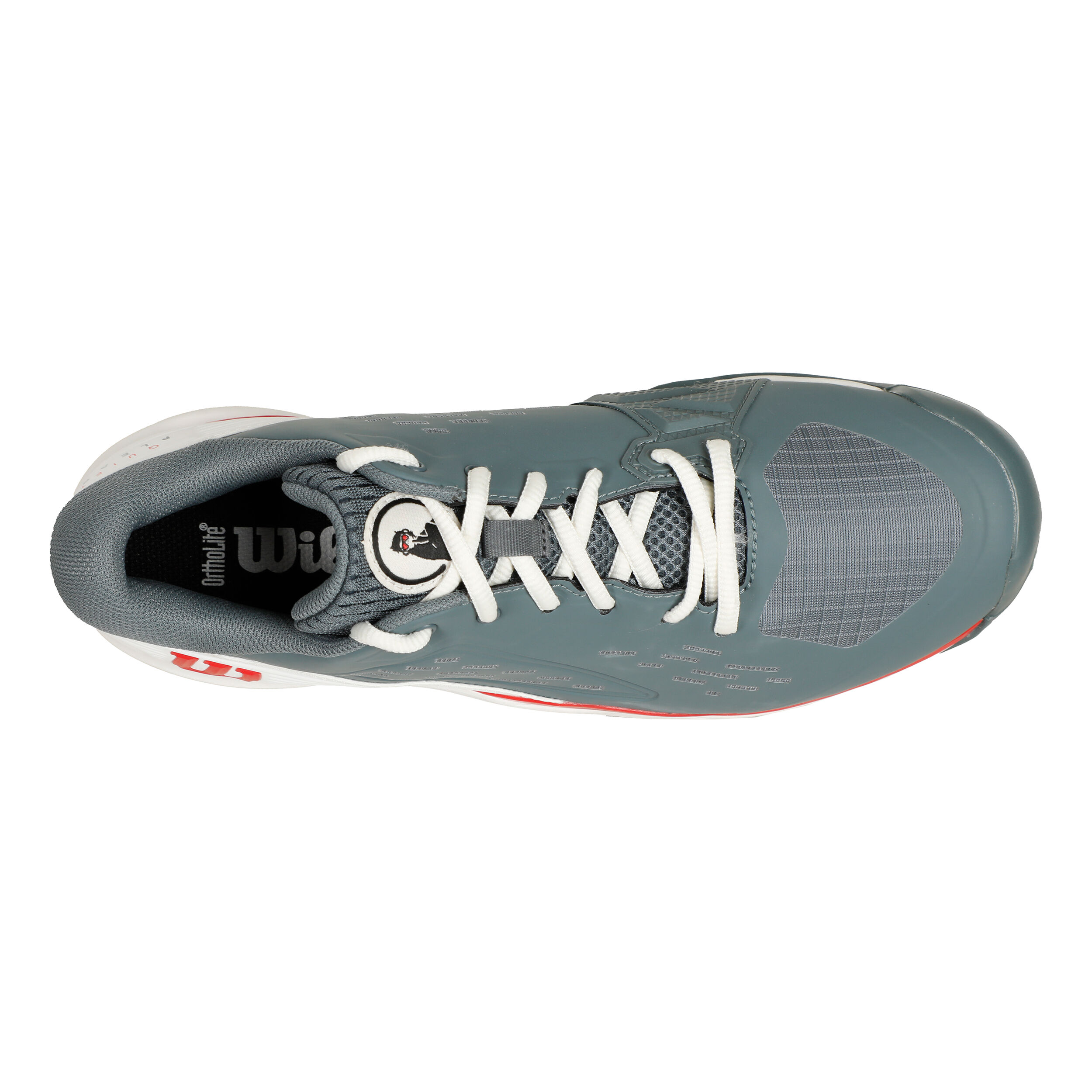Wilson Rush Pro Ace Quiet Please Chaussure Terre Battue Hommes - Gris , Orange