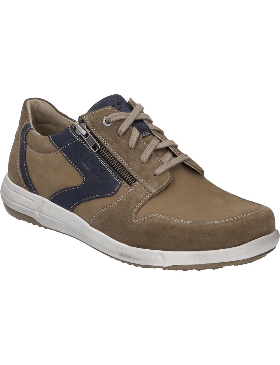 Halbschuh Enrico 20, taupe-kombi
