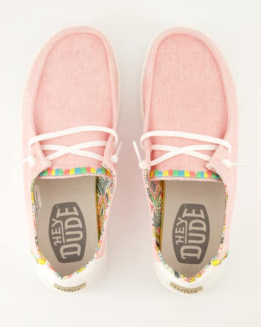 Hey Dude Wendy Boho Slipper in Rosa