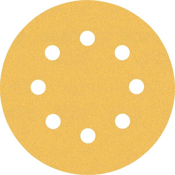 Bosch 2608900812 EXPERT C470 schuurpapierset voor excenterschuurmachines 125 mm, 8 gaten, K60/120/240 6-delig