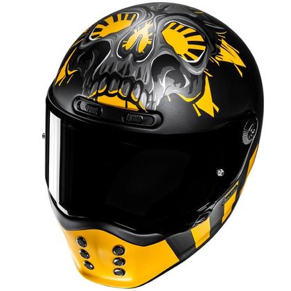 Casque Hjc V10 - CRANIA - Noir / Jaune
