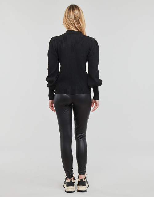 Only - ONLKATIA L/S HIGHNECK PULLOVER KNT NOOS - Noir