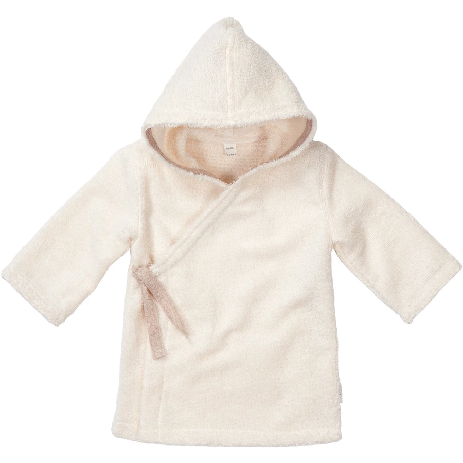koeka Baby Bademantel Dijon Daily Weiß