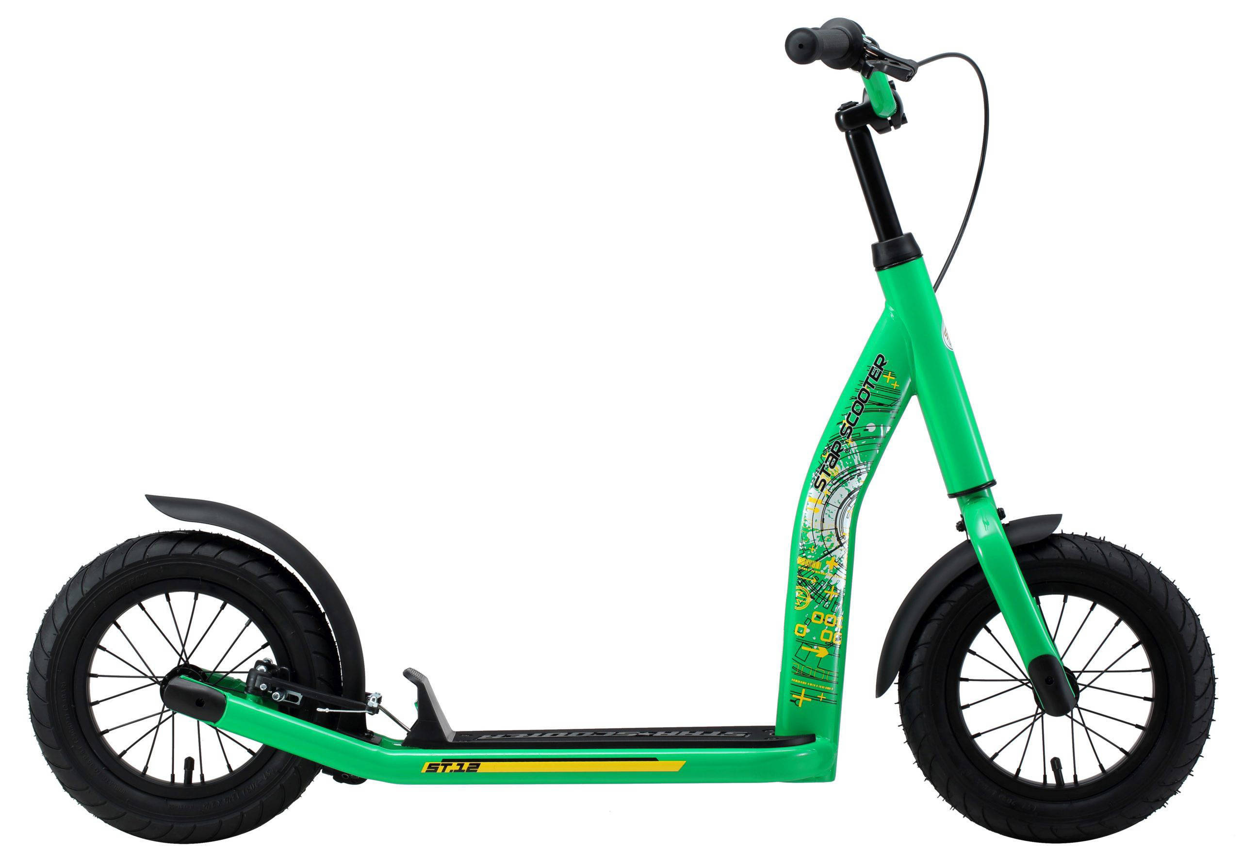 STAR SCOOTER New Gen Sport, autoped, 12 inch, groen