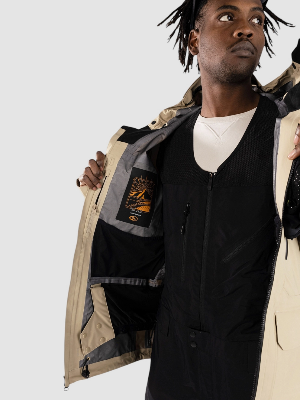 Quiksilver Hl Pro S Carlson 3L Goretex Jacket twill