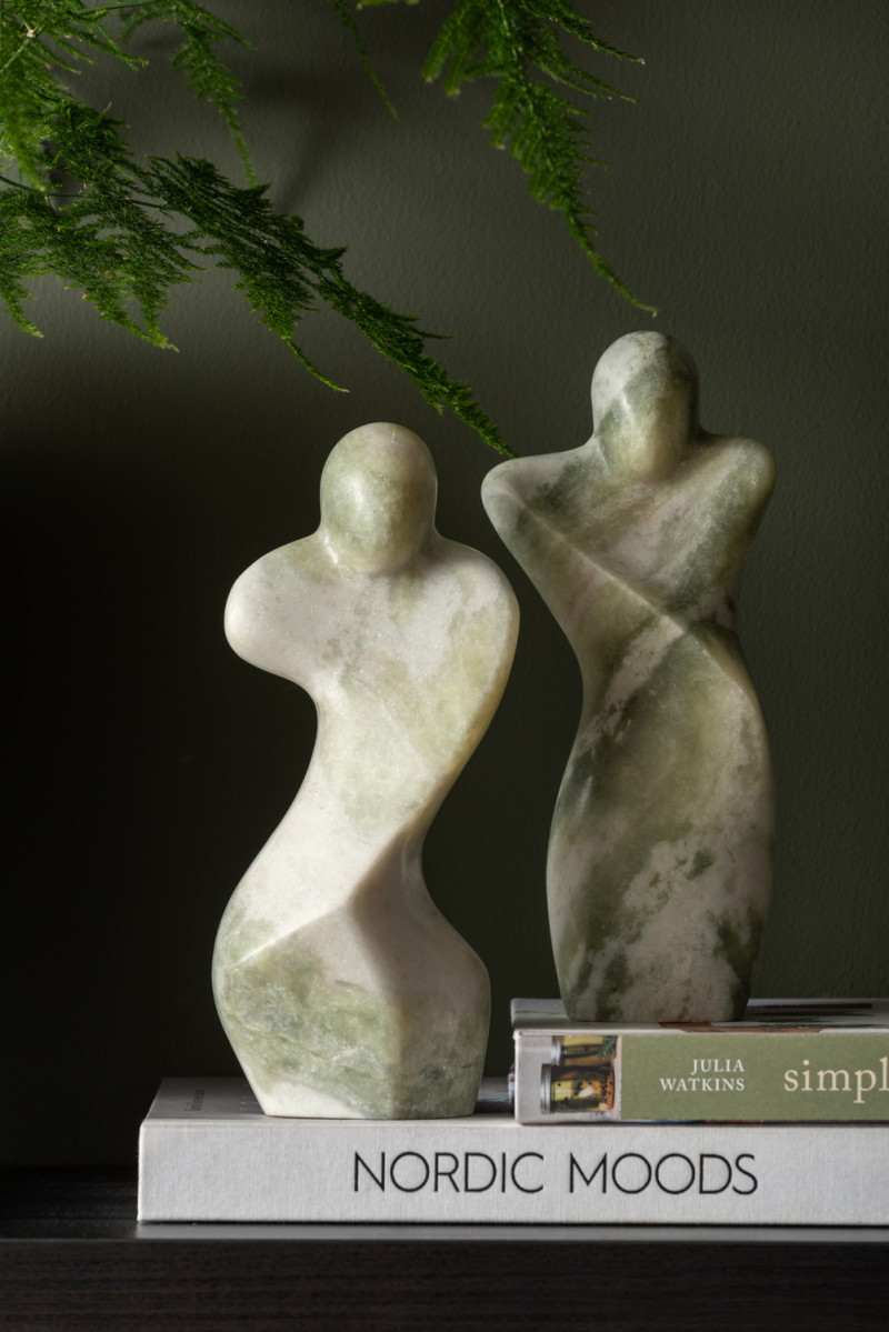 Statue Female Abstract PT4221BR Brown