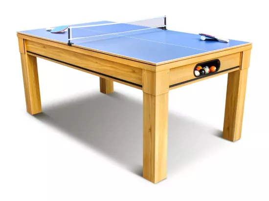 Table à manger multi-jeux billard et ping-pong ATLANTA