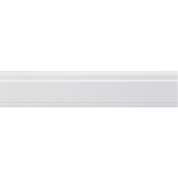 Koplat MDF klassiek wit gegrond 12x68mm 270cm