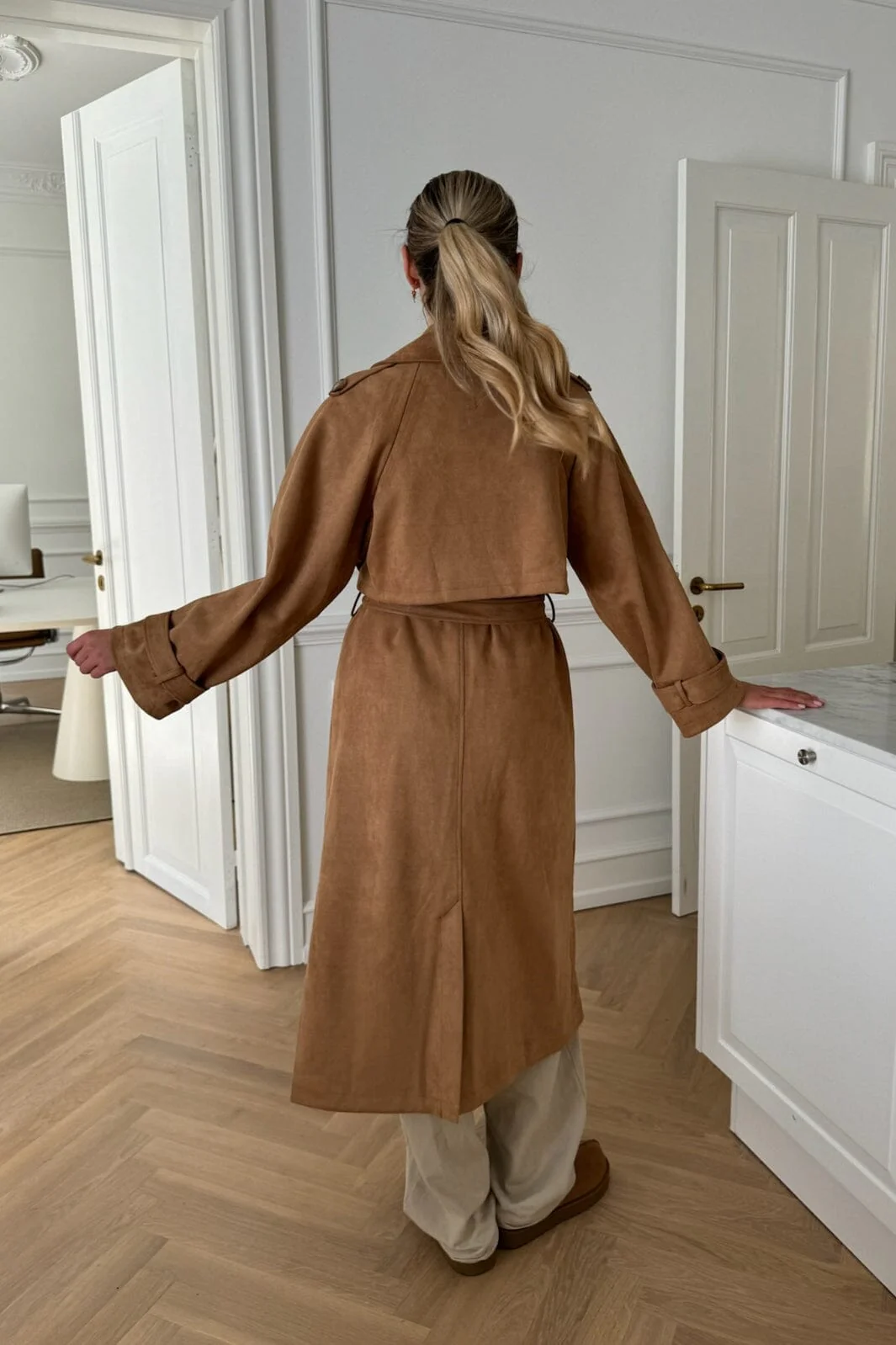BYIC Tillieic Trenchcoat tan tan