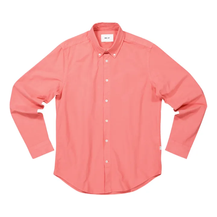 NN. 07 Chemise Arne 5725 Coton Bio | Corail