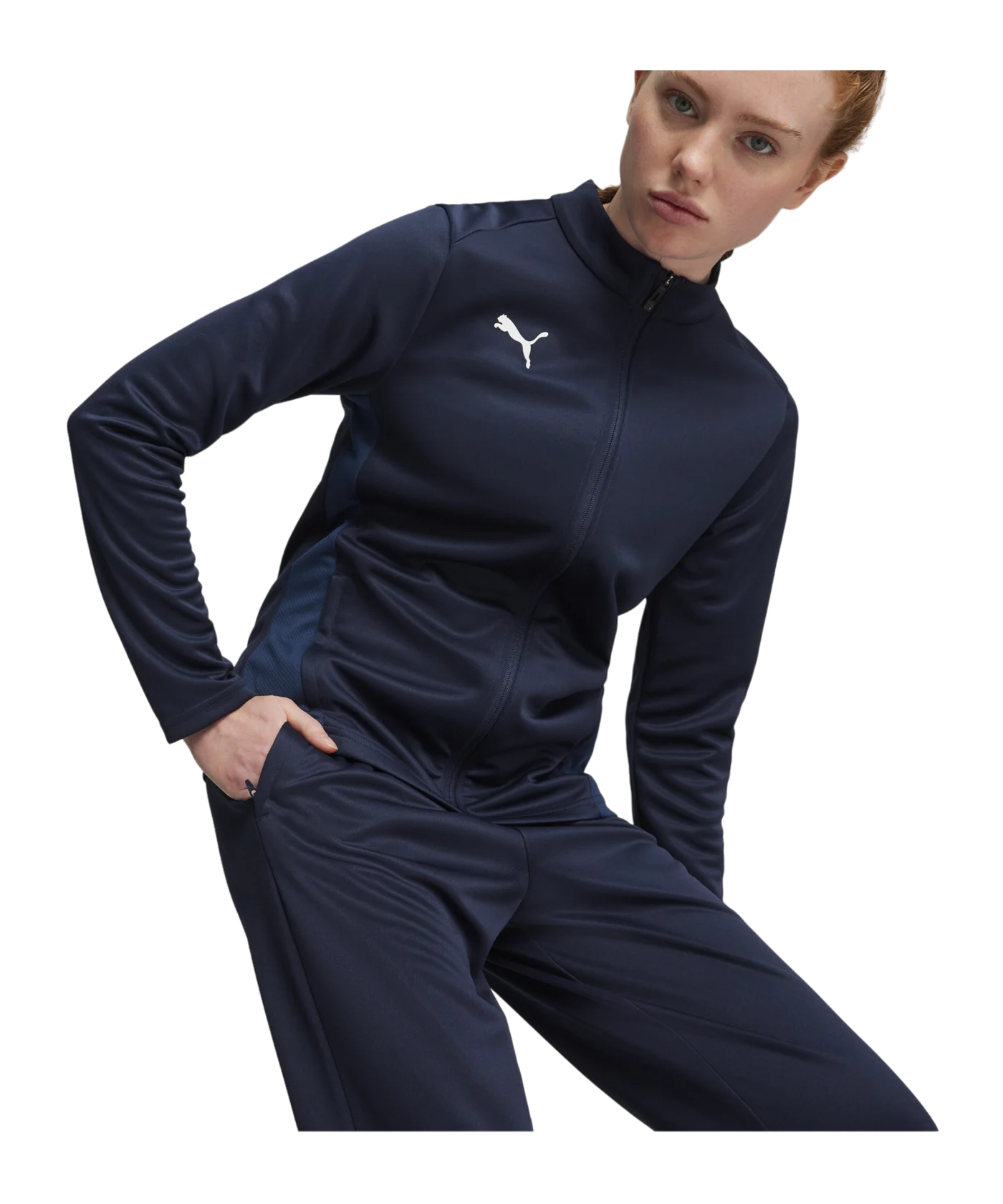 PUMA teamGOAL Training Jogginghose Damen Blau F06