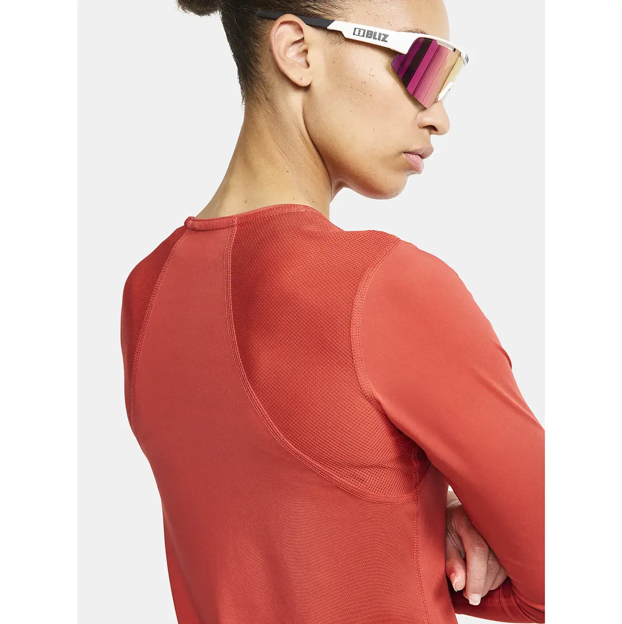 Craft ADV Essence Hardloopshirt Lange Mouwen Roze Dames