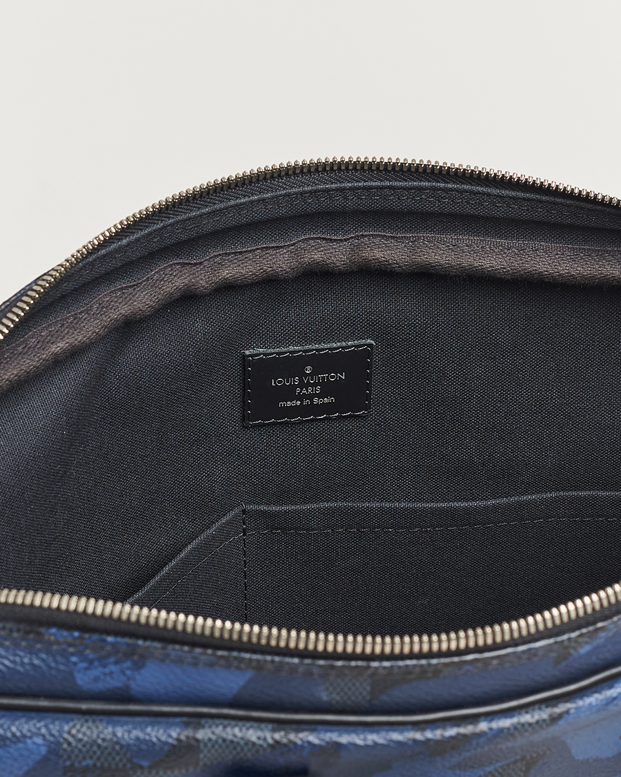Louis Vuitton Pre-Owned Porte-Documents Voyage Briefcase Navy Blue