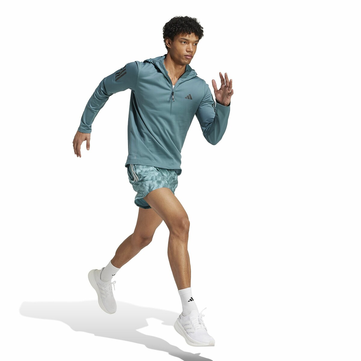 adidas Performance<br>Moletom com capuz e meia Own The Run