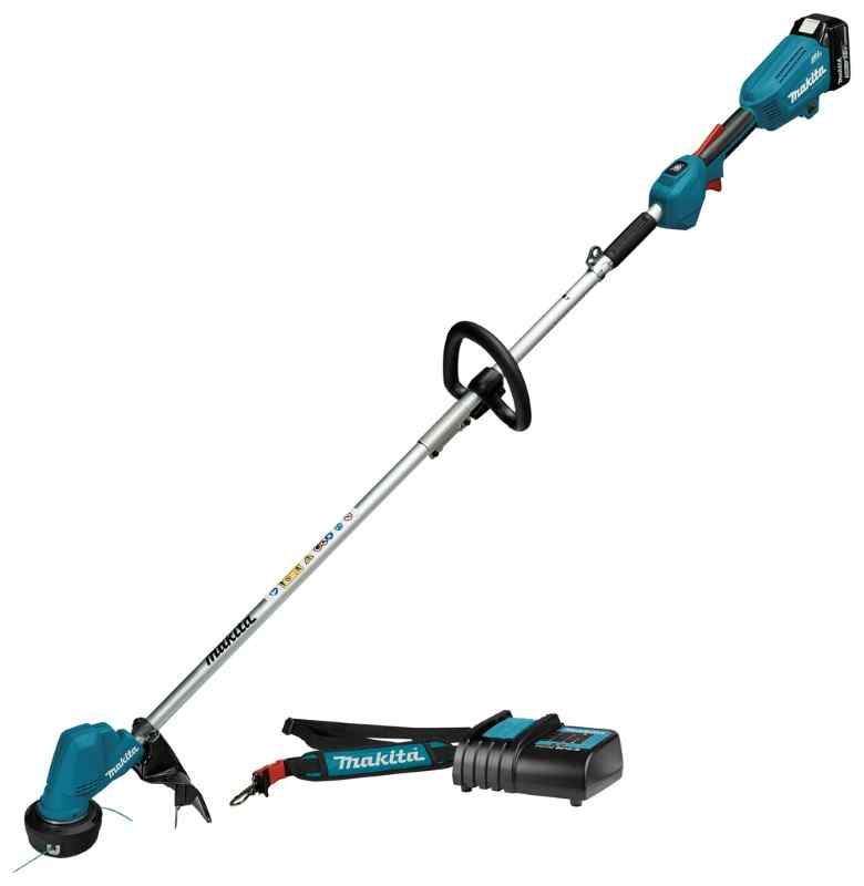 Makita DUR192LST 18 V Trimmer D-greep 5,0 ah accu (1 st), lader (dc18sd)