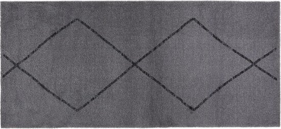MD Entree design mat grijs / antraciet 120 x 76 cm