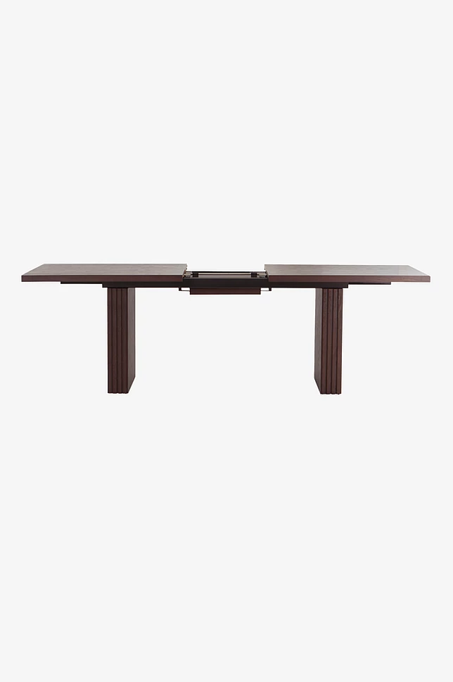 PALANZO spisebord med ileggsplate 105x196+45 cm