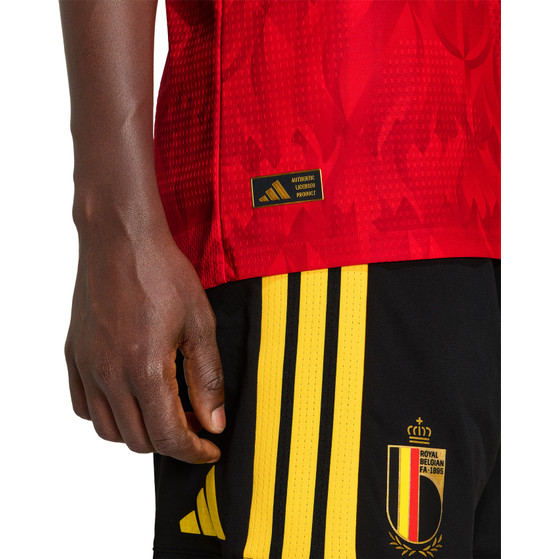 adidas België Authentic Thuis Shirt WK 2026