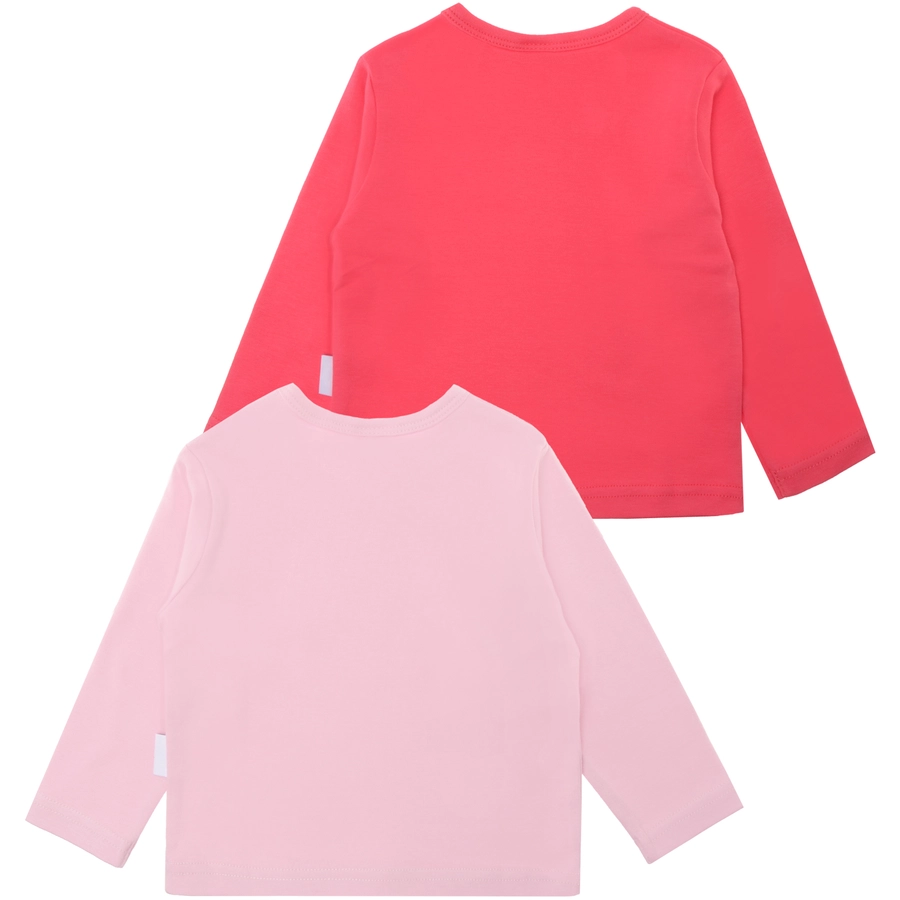 Liliput Langarmshirts 2er-Set rosa himbeer