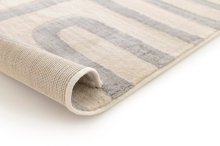 Tapis Malik Organic GoodHome beige L.170 x L.120 cm