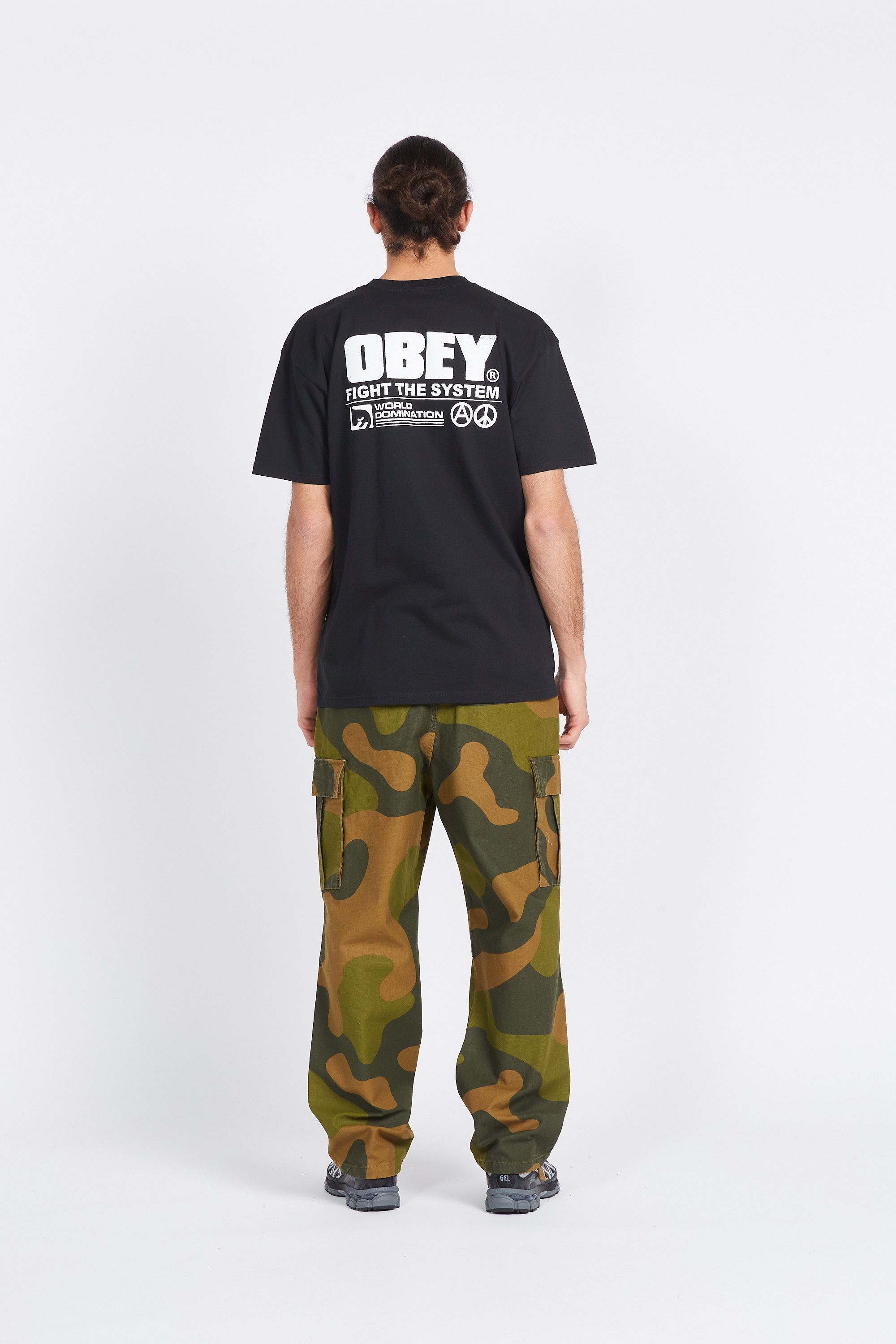 OBEY T-shirt  OBEY FIGHT THE SYSTEM Noir