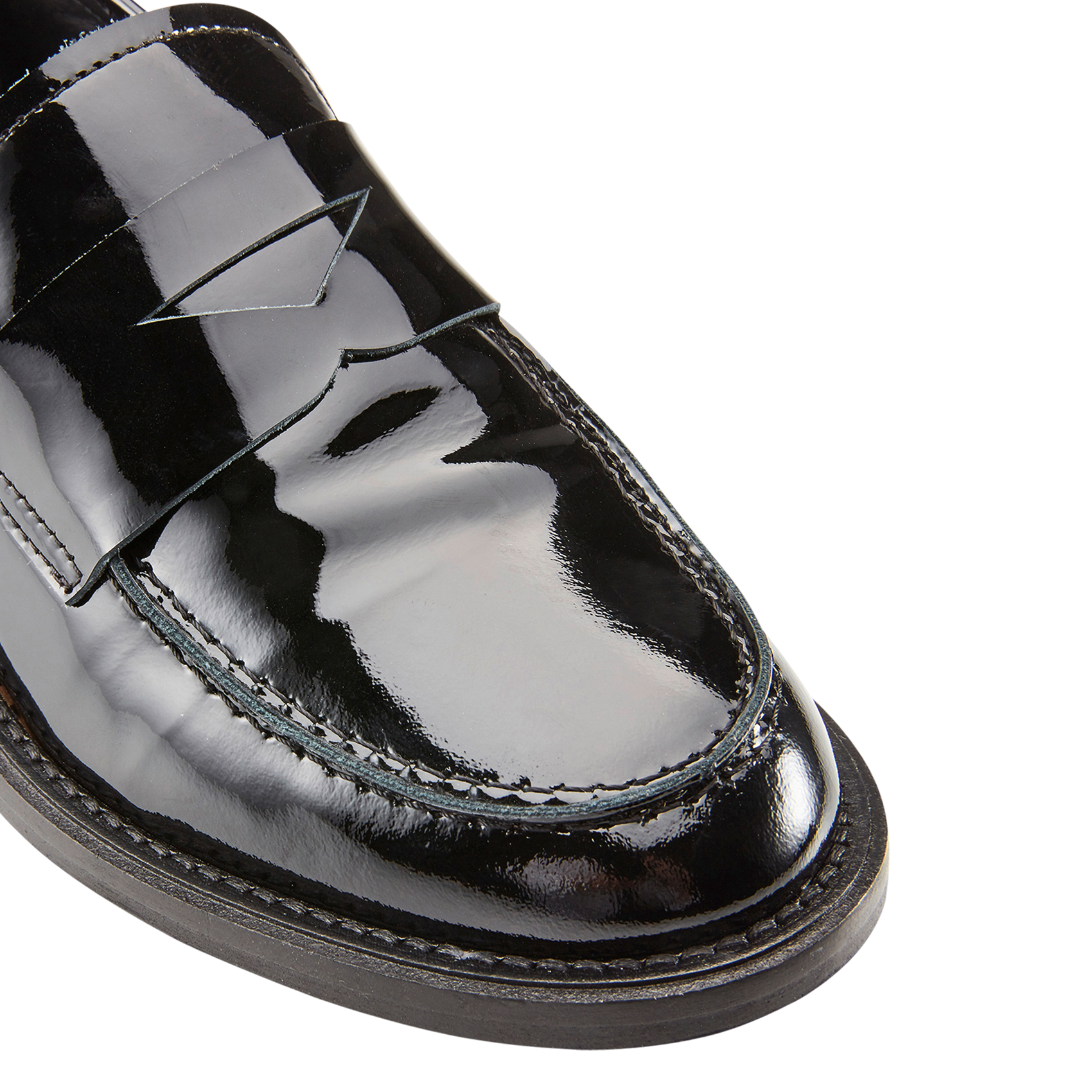 PALMA - Mocassins vernis | Noir