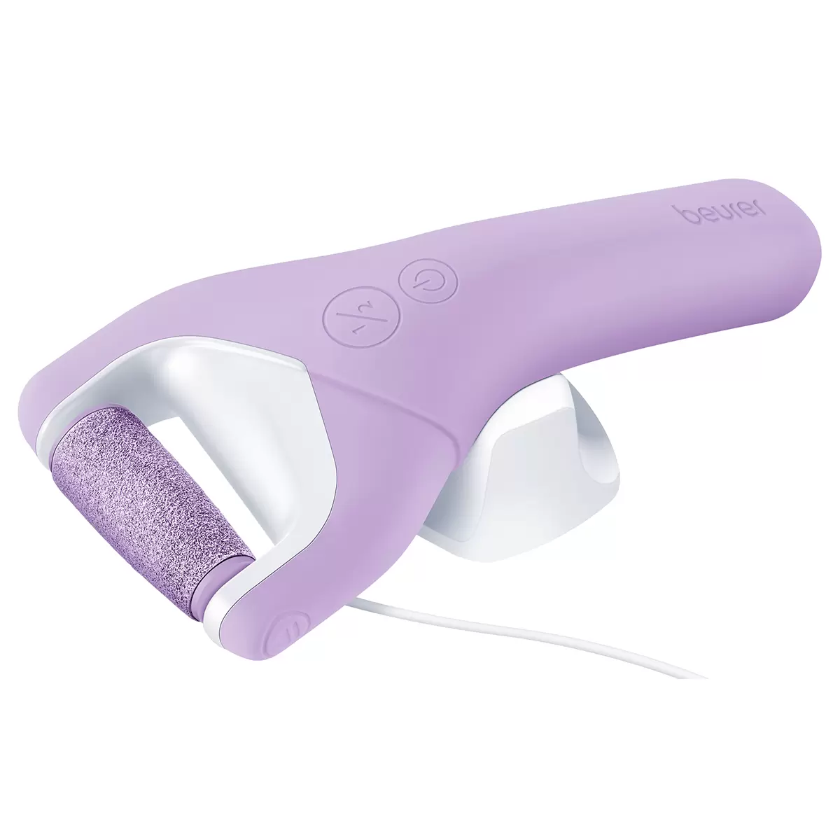 Hornhautentferner wasserfest beurer MP 59 wasserfester violett,weiss