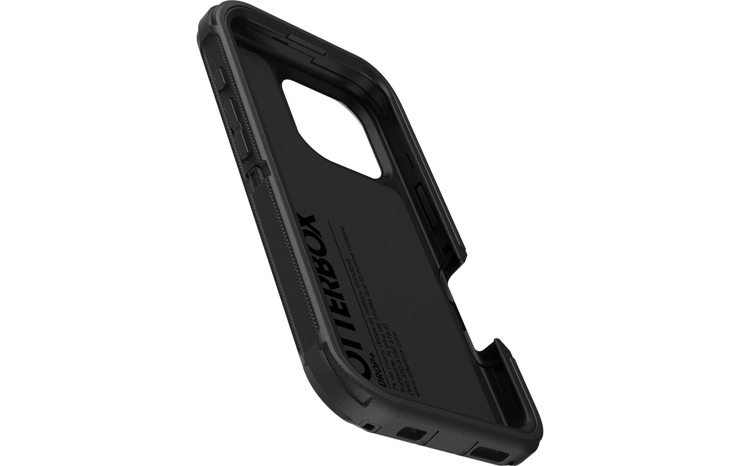 Back Cover Defender iPhone 16 Pro SchwarzSchutzhülle für das Apple iPhone 16 Pro