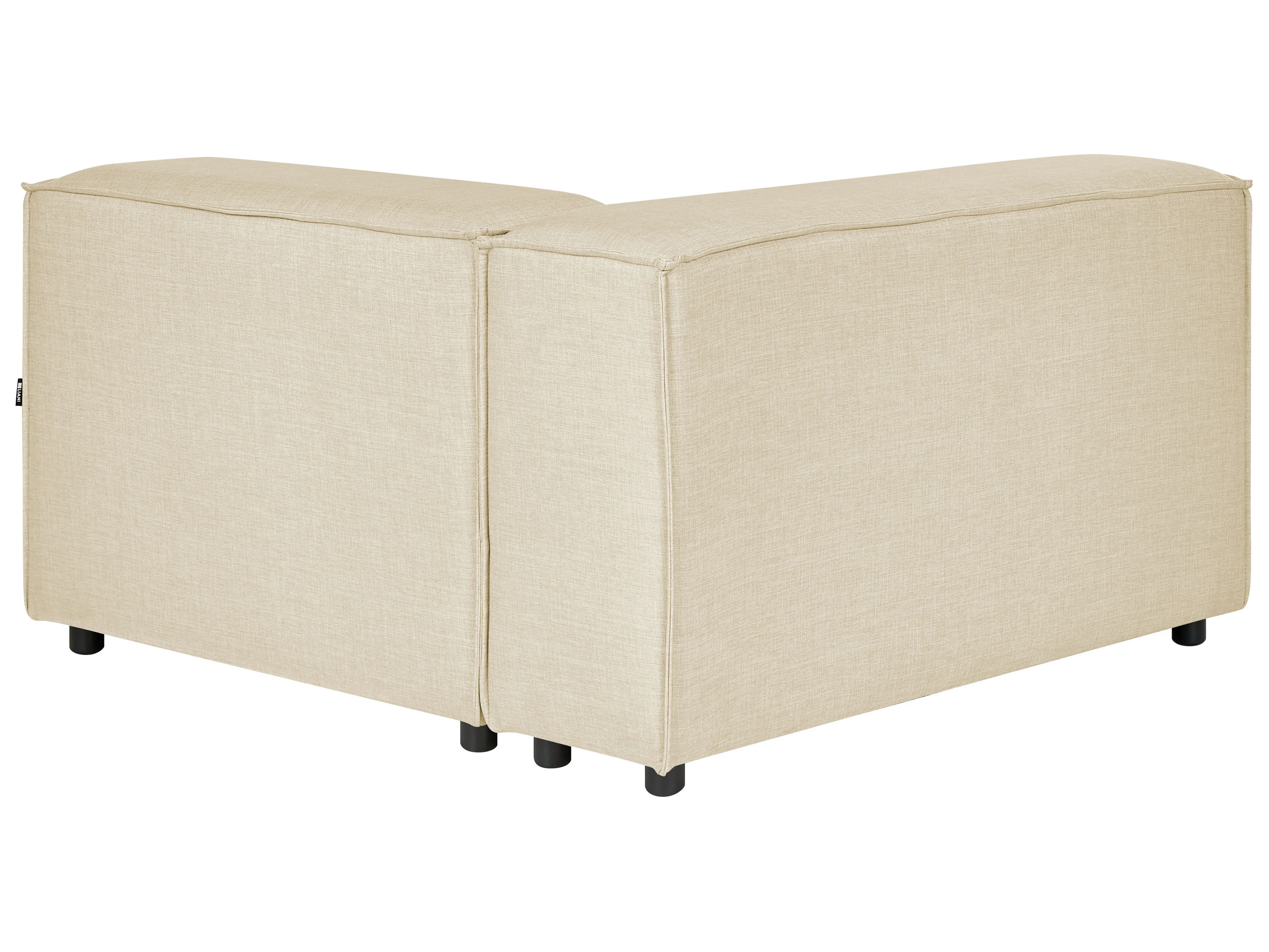 Hoekmodule APRICA Kunstlinnen Beige