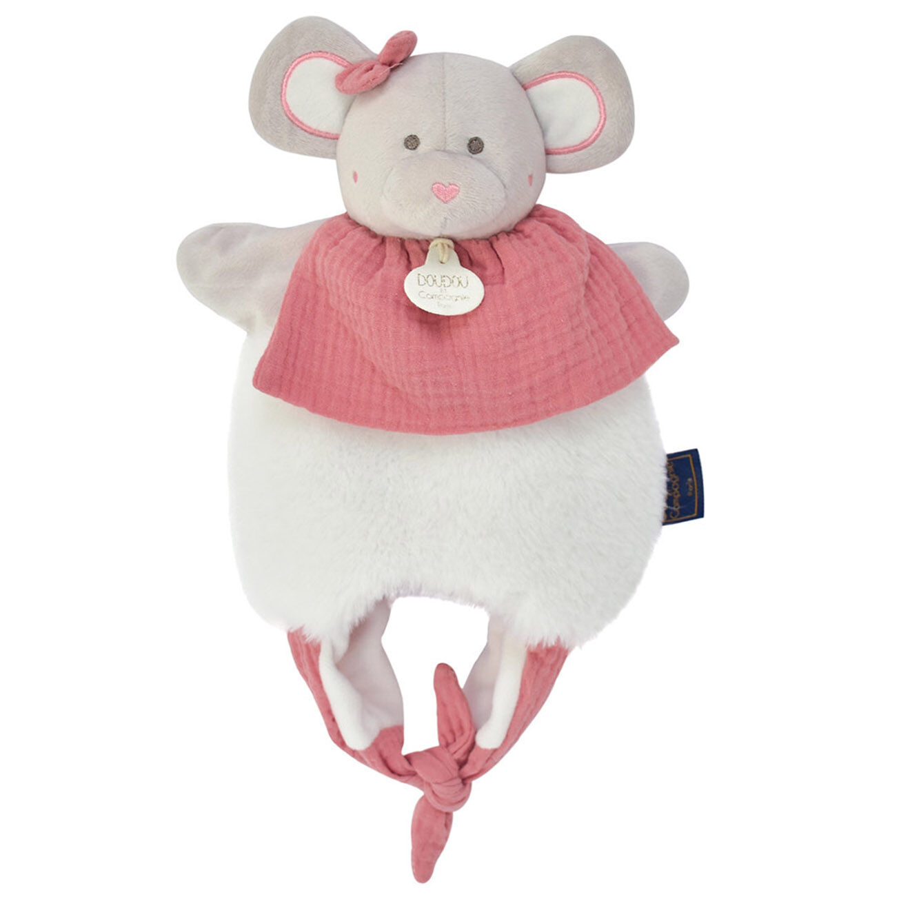 Doudou et Compagnie Doudou Amusette- Souris rose