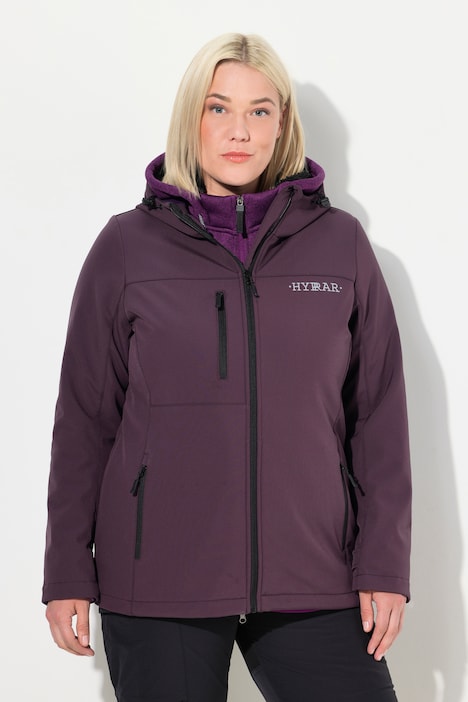 HYPRAR Softshelljacke, wasserabweisend, Stretch, Reflektor
