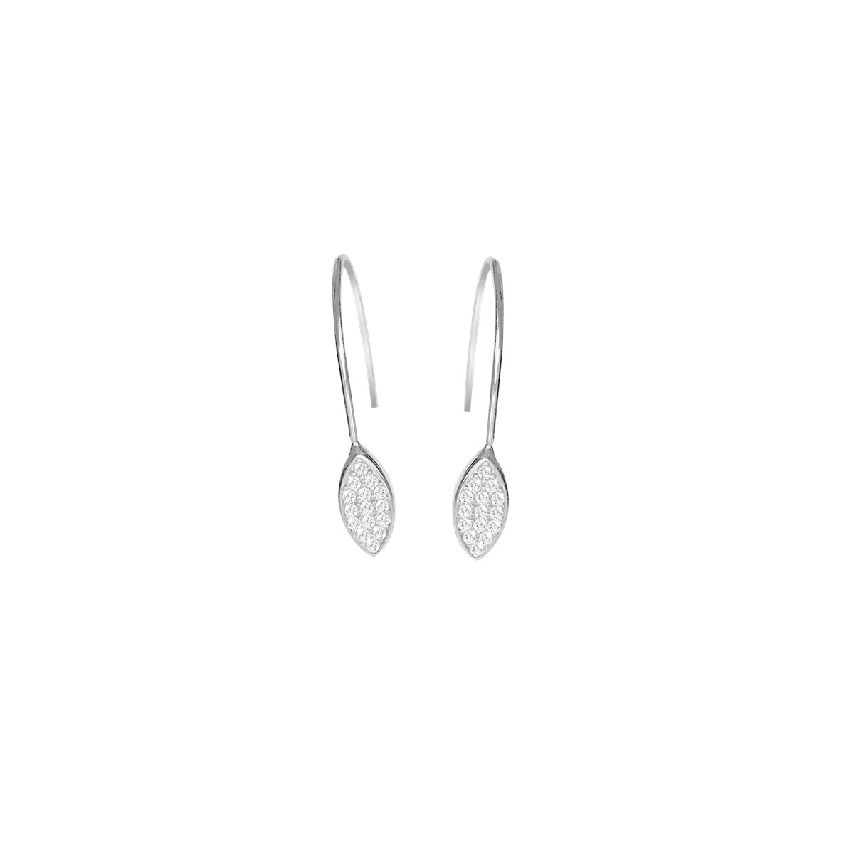 Boucle d'oreilles argent 925 oxyde