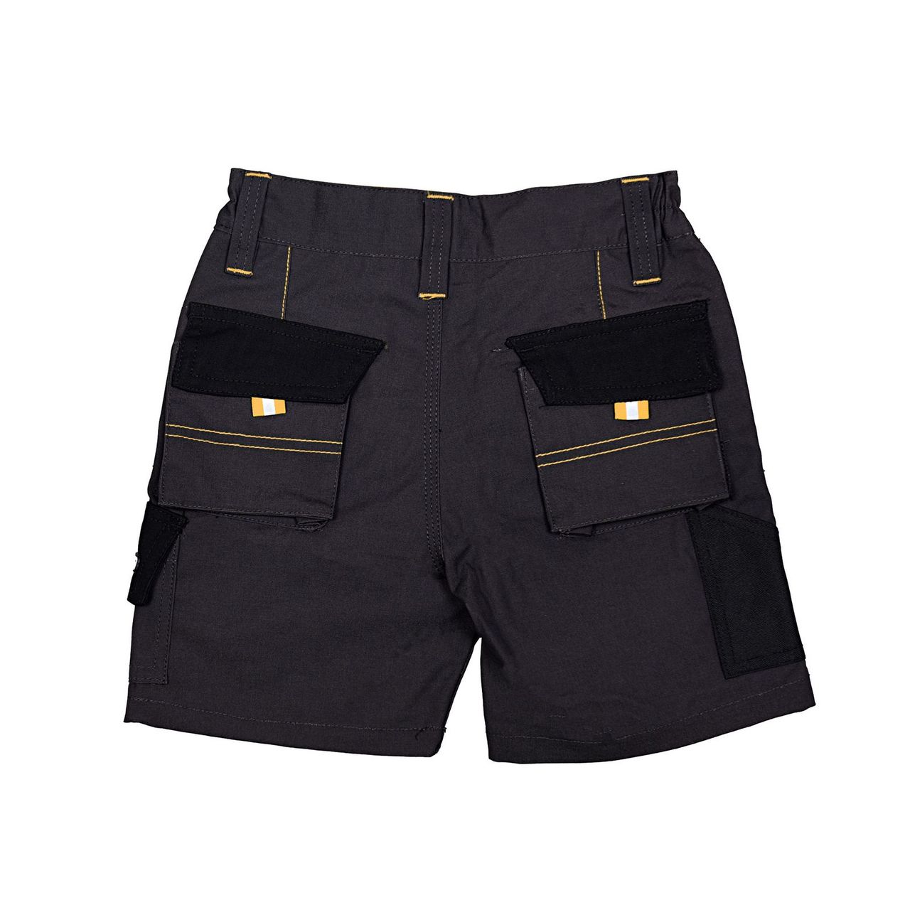 ROADSIGN Herren Short, 46, Anthrazit, Gelb