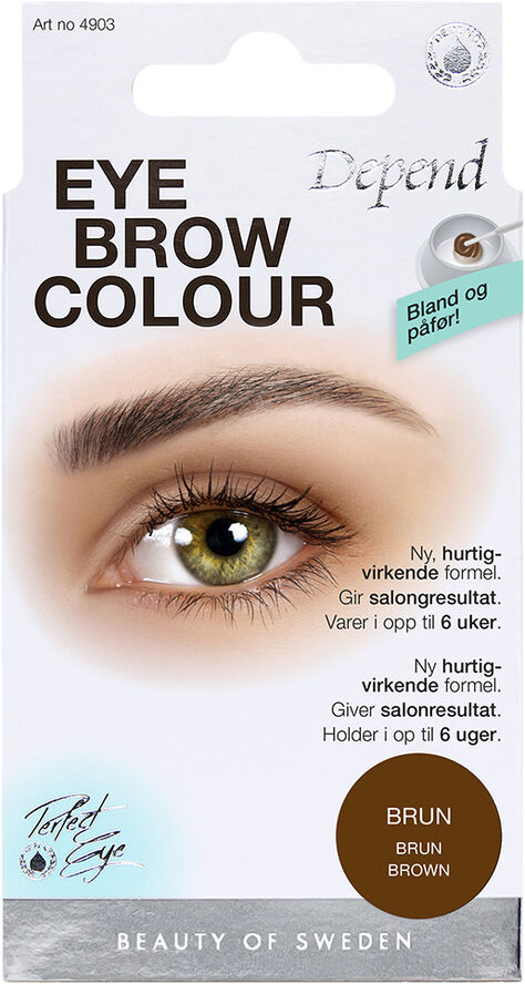 Depend Eyebrow colour Brown
