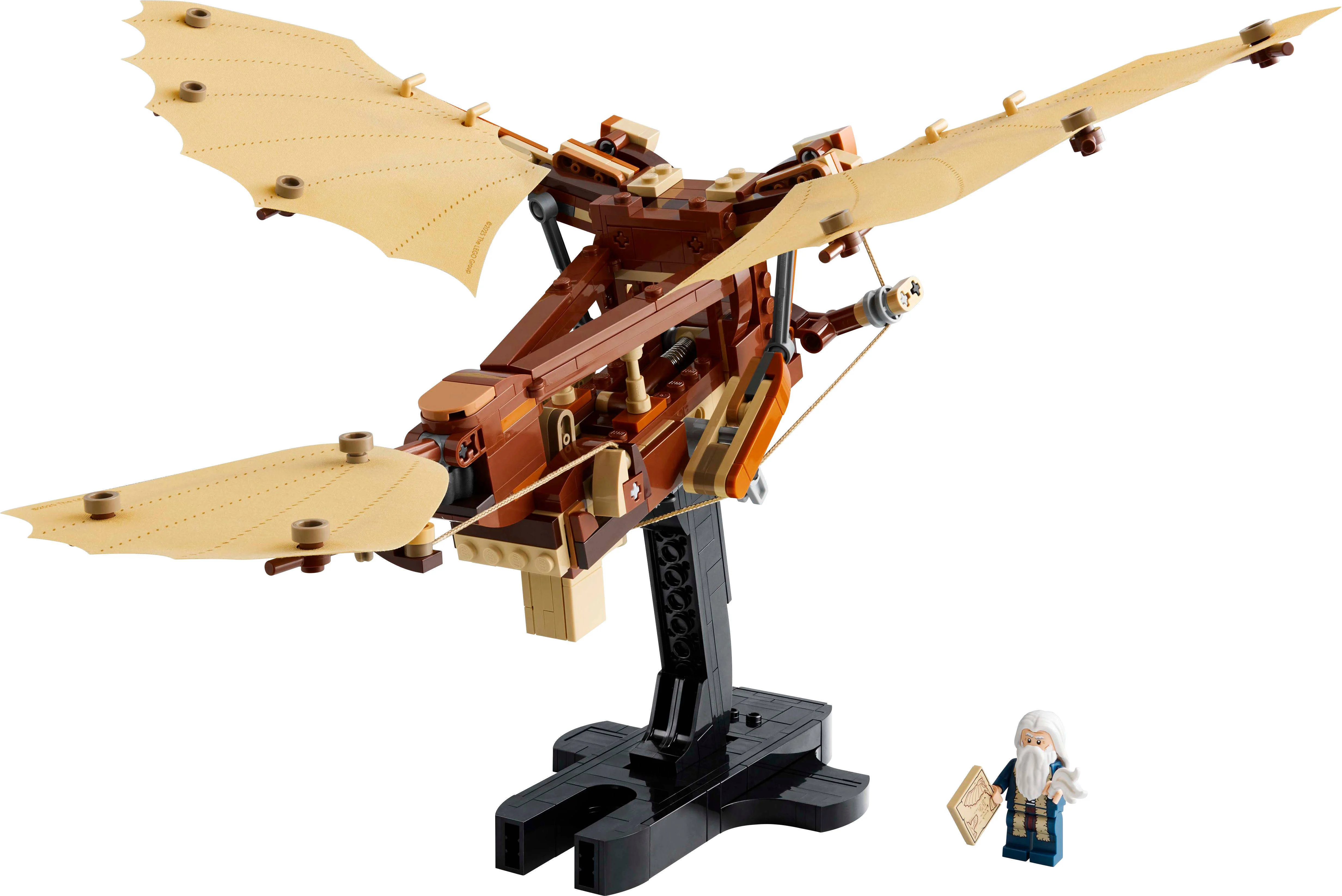 LEGO De vliegmachine van Leonardo da Vinci set 10363