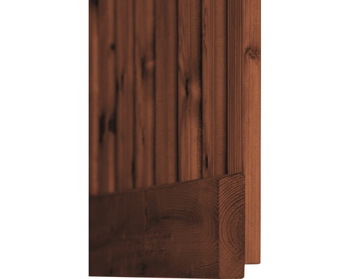Konsta Elda voortuinhek, 180 x 90 cm, bruin