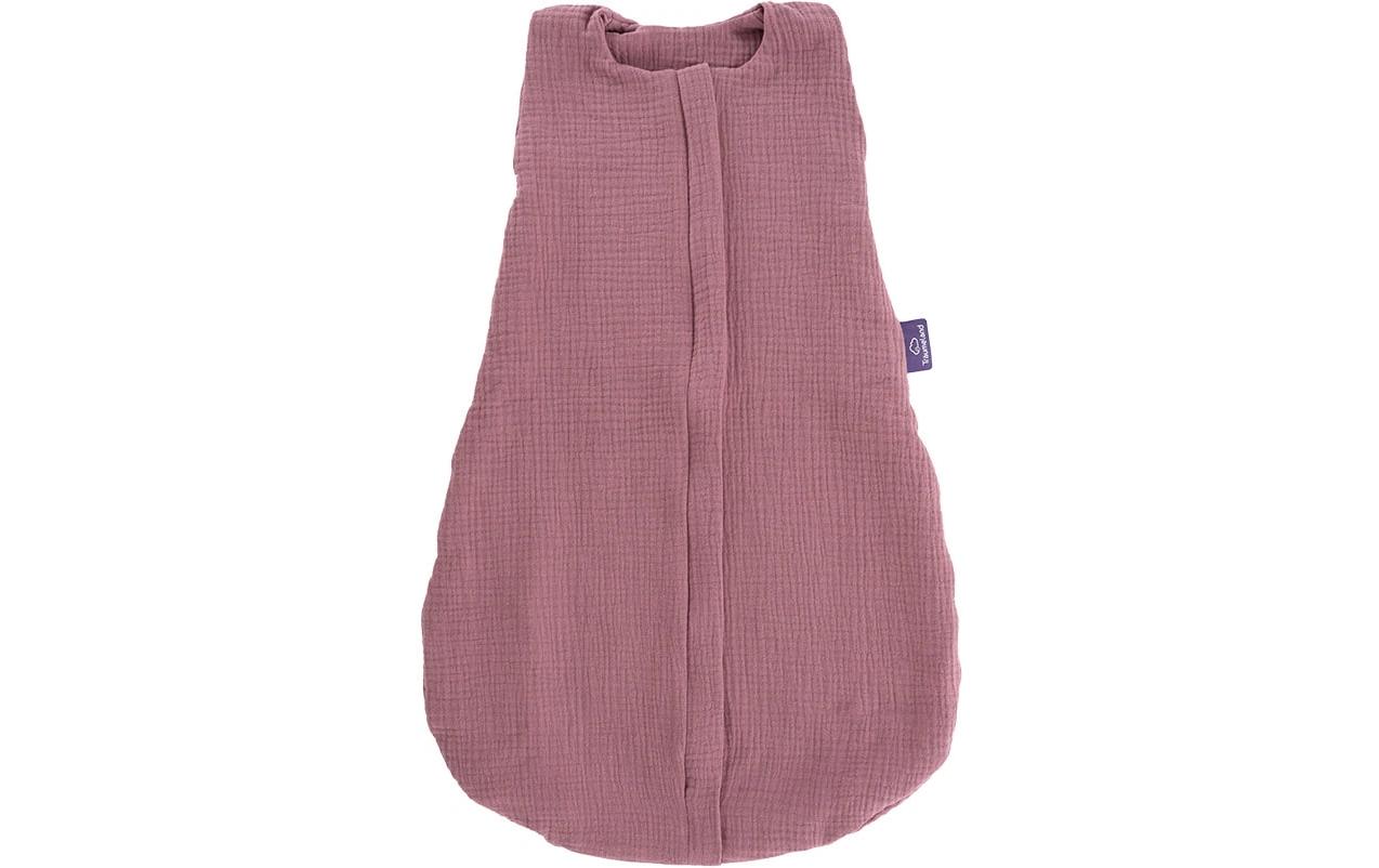 Baby-Sommerschlafsack pflaume 90Leichter Sommerschlafsack aus Baumwollmusselin perfekt für warme Sommernächte