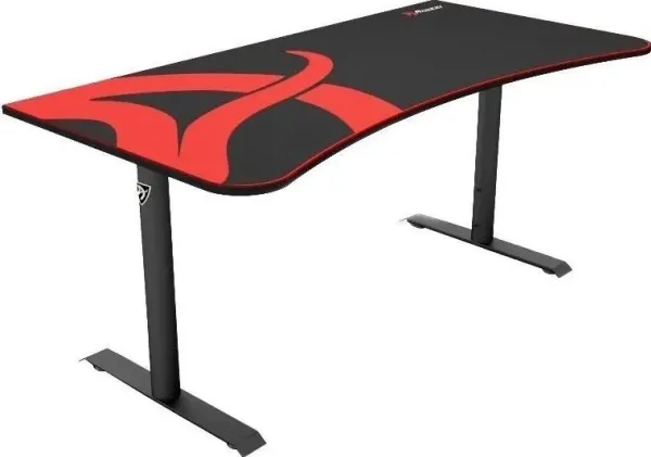 Arozzi Arena Gaming Desk - Bord - gaming - kurvet Gamerbord med sort stel
