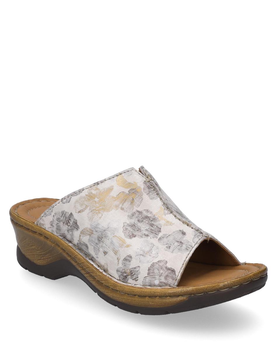 Clog Catalonia 58, creme-multi