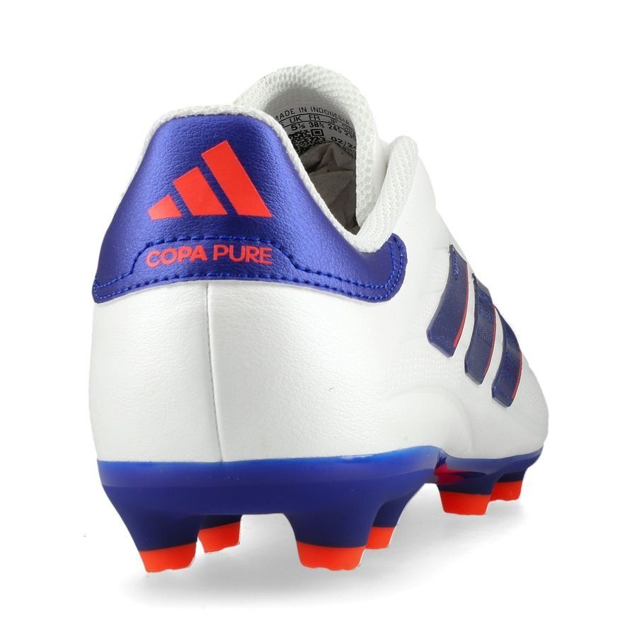 adidas Copa Pure 2 League FG Advancement - Blanc/Bleu/Rouge Enfant