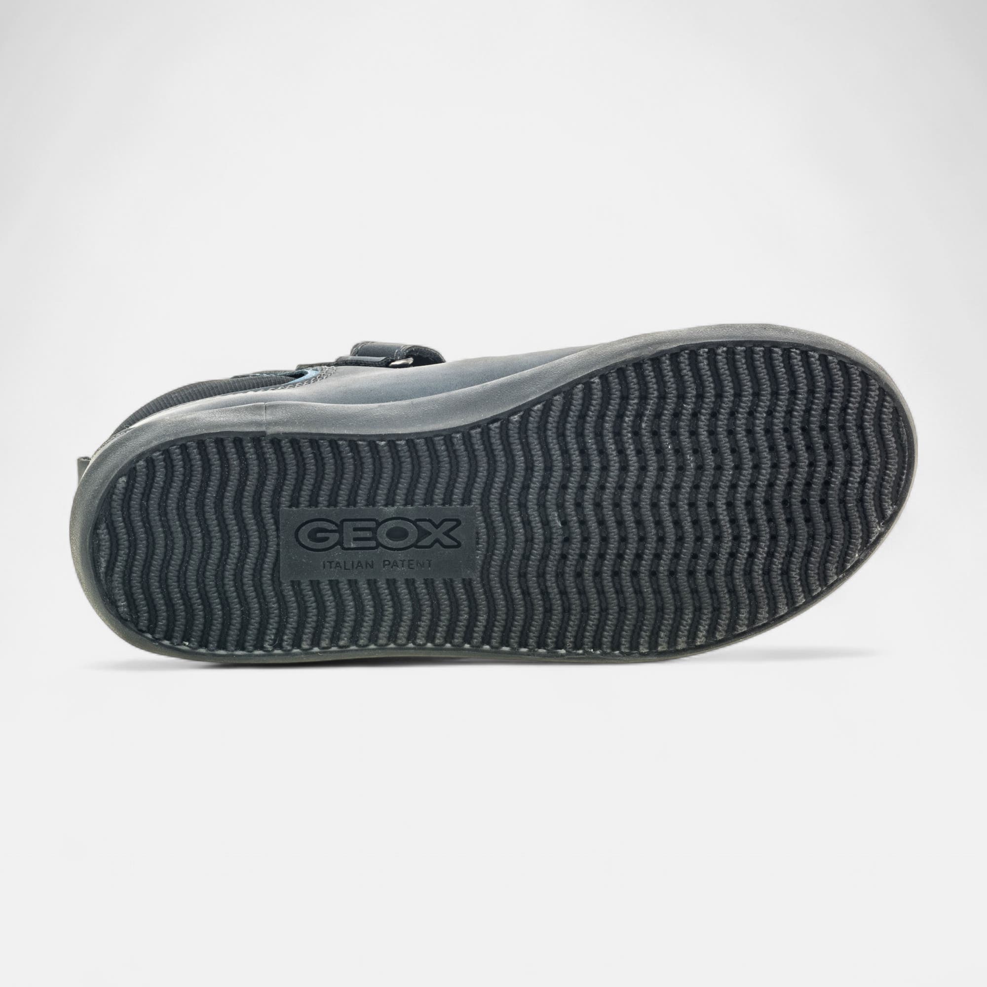 Baskets hautes Garçon bleu marine