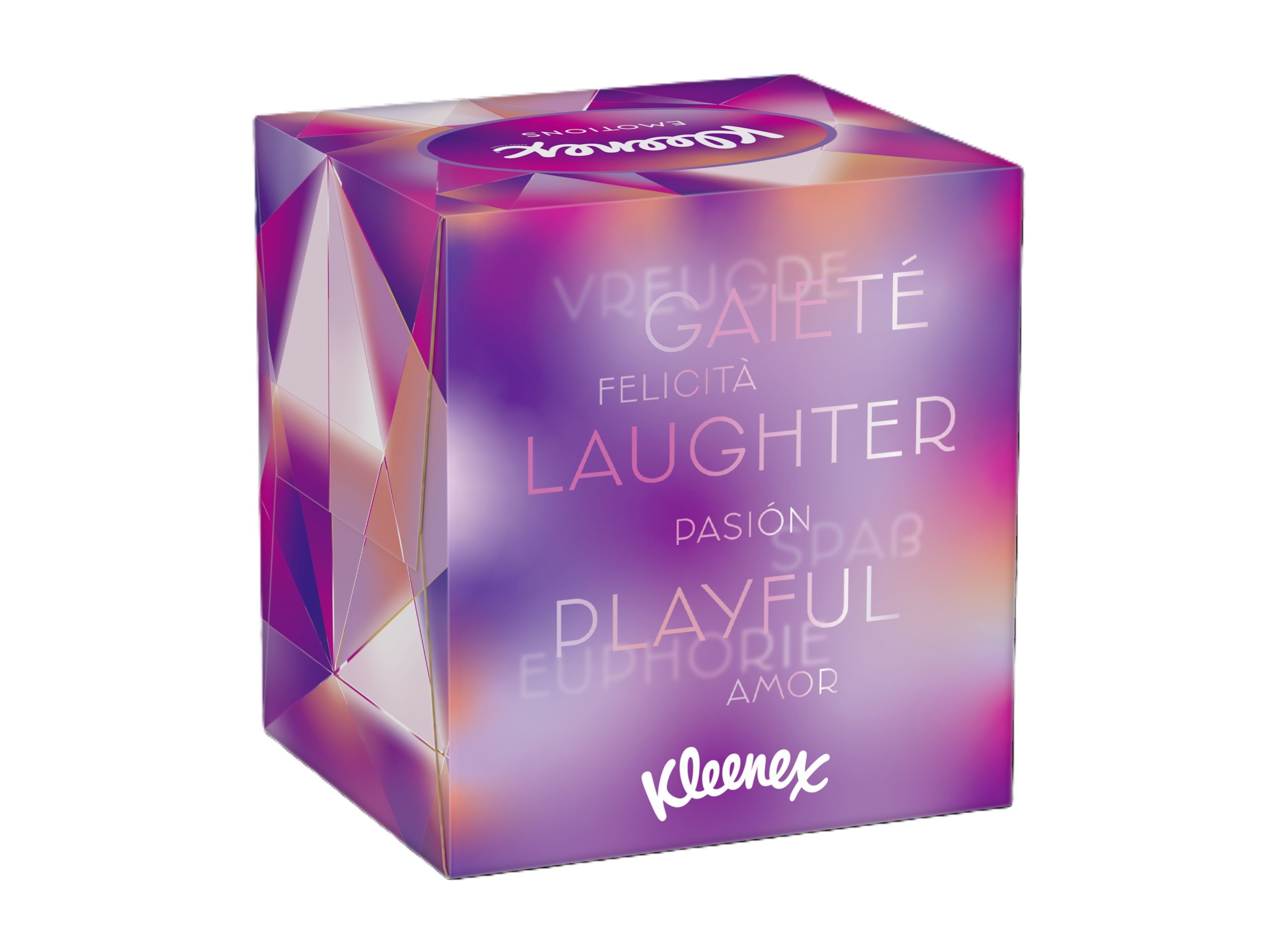 LENÇOS FACIAIS CUBO KLEENEX COLLECTION 48UN
